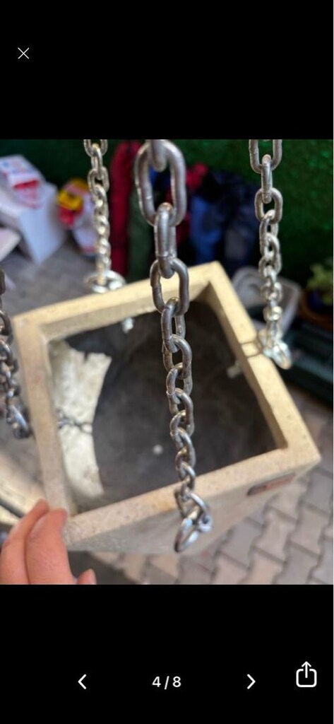 kalif marka beton saksı asılabilir - 4