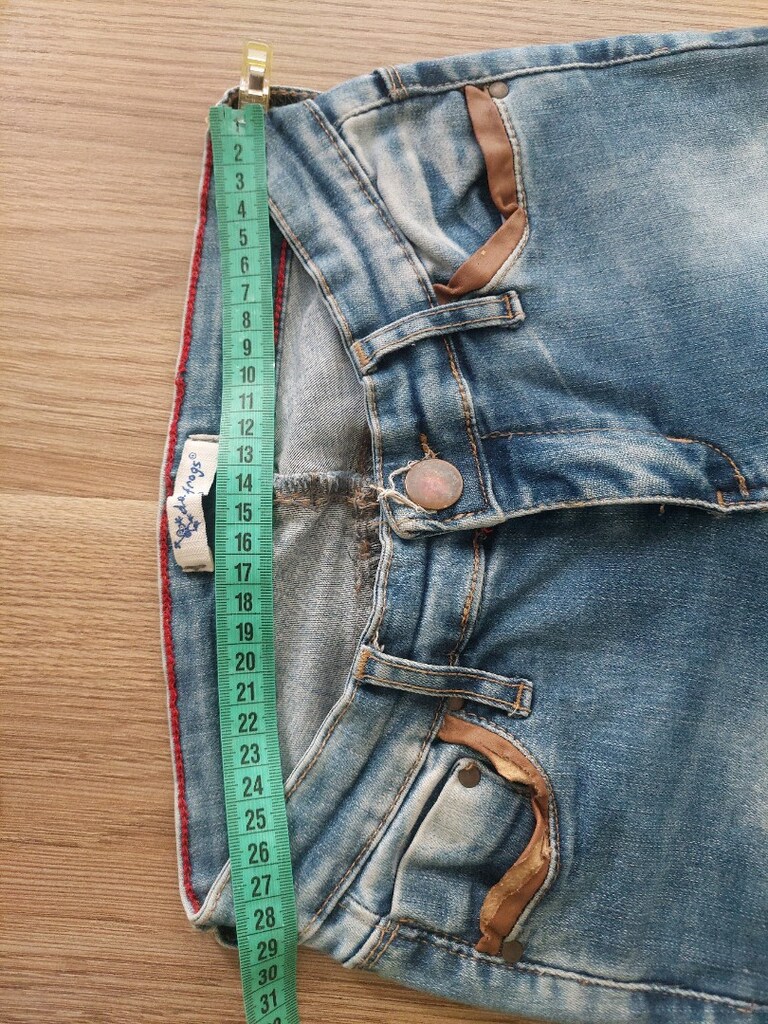 Yırtık detay eskitme model lycralı Jean - 7