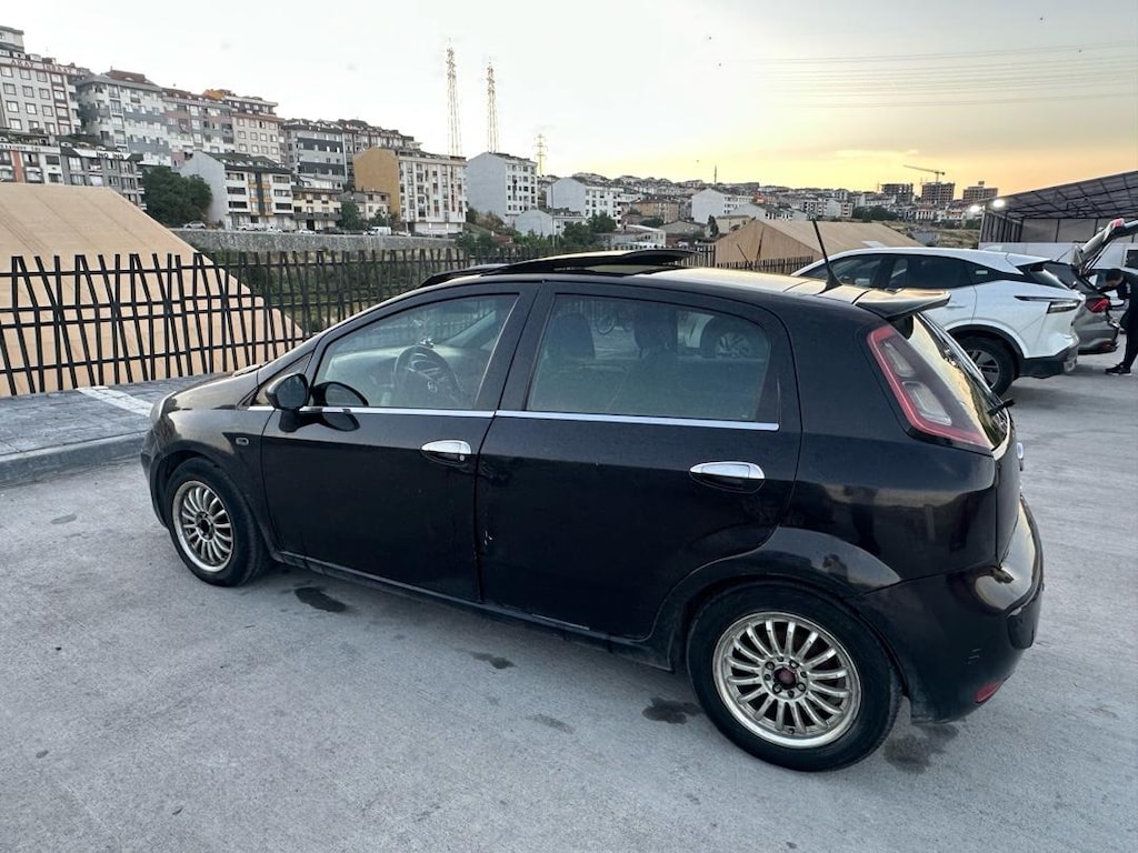 sunroof lu cam tavan punto - 6