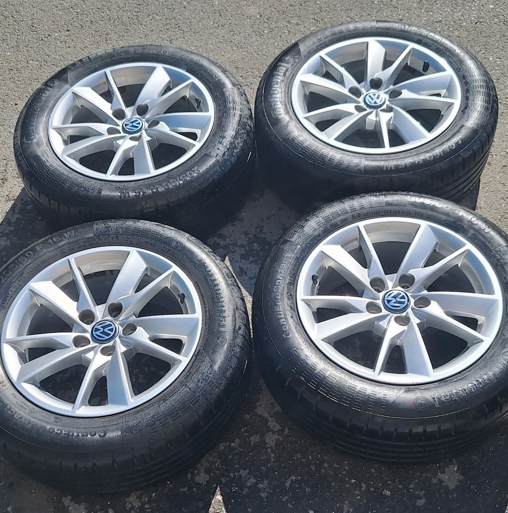 205 55 16 ORJİNAL JANT LASTİK TAKIMI AUDİ CADDY GOLF JETTA PASSAT SEAT - 7