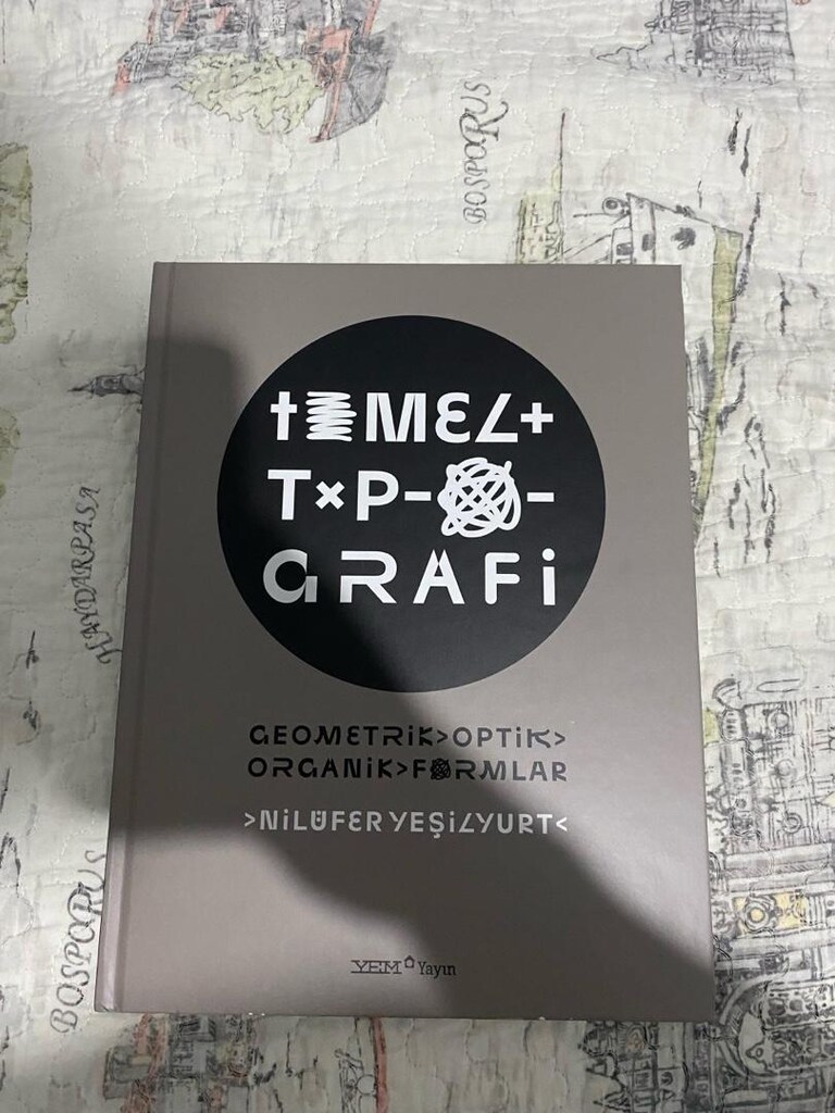 1 Defa Açılmış Tipografik Kitabı