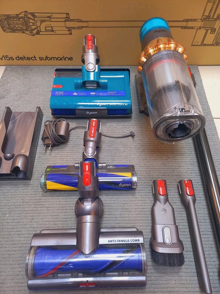 Dyson V15 Submarine (Islak&Kuru) 2 Yıl Garantili Şarjlı Süpürge - 5