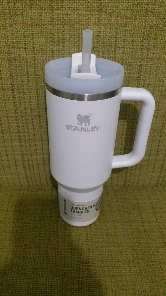 stanley Quencher beyaz pipetli termos - 4