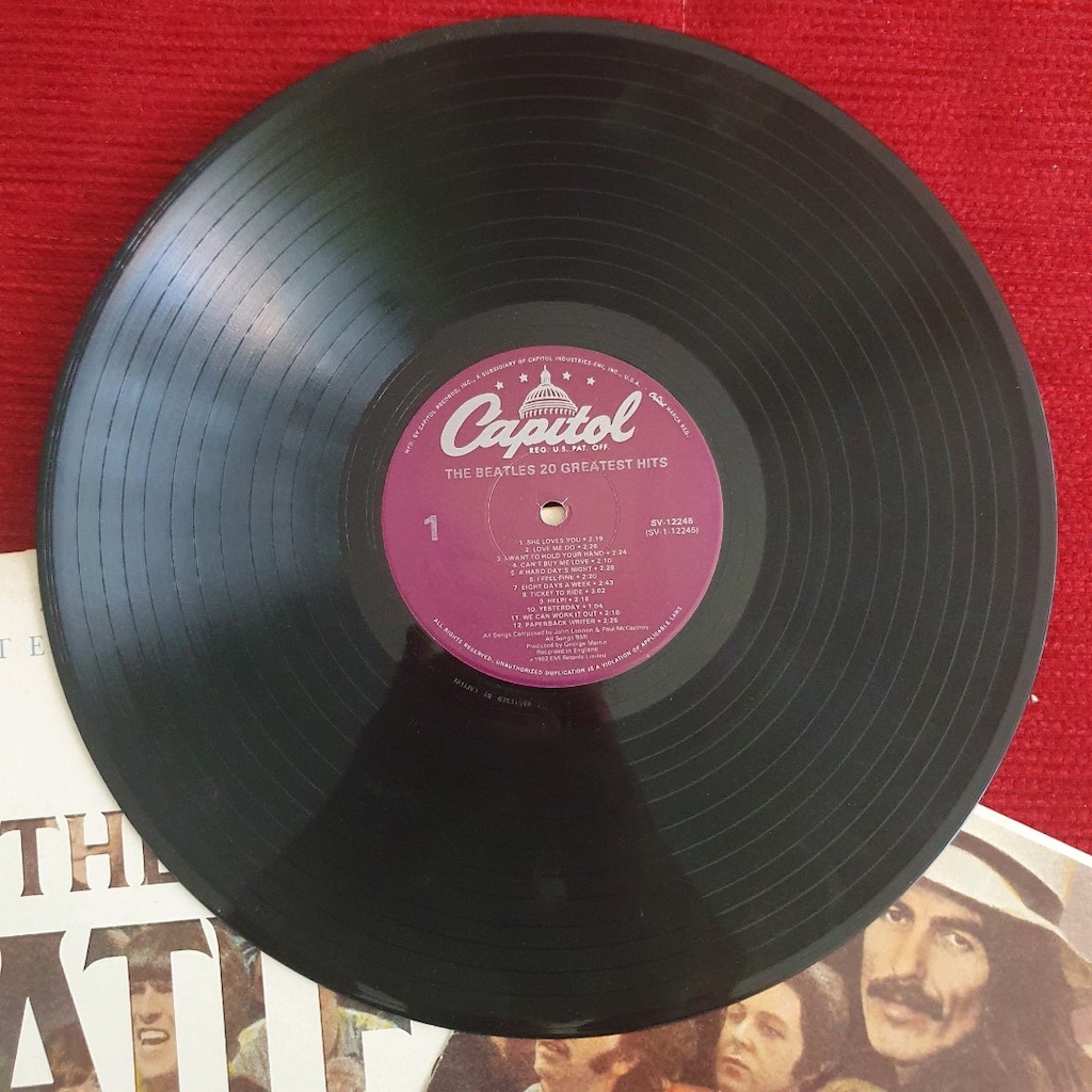 The Beatles 20 Greatest Hits Albümü - 4