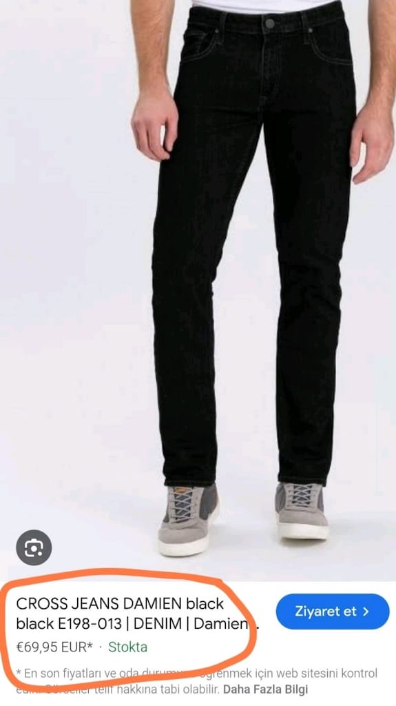 CROSS JEAN DAMİEN SİYAH KOT PANTOLON 30/32 erkek zara HM AVVA Colins