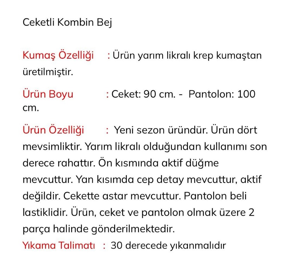 Blazer ceket kombin 42 bedendir (Pazarlık payı vardır) - 4