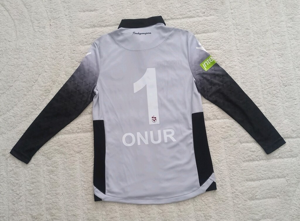 2018-2019 Onur Recep Kıvrak Orijinal Trabzonspor Kaleci Forma Macron - 4