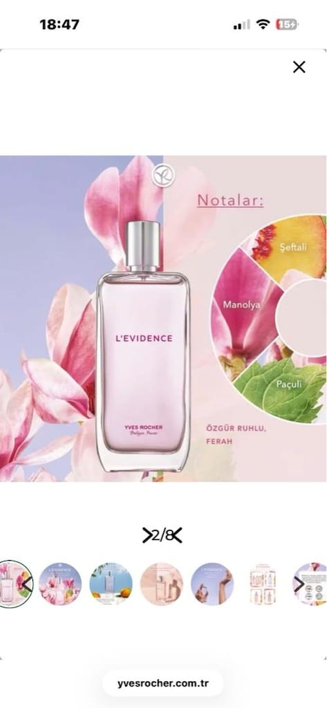 LEvidence Kadın Parfümü 100 ml Piyasa fiyatın çok çok altında - 2