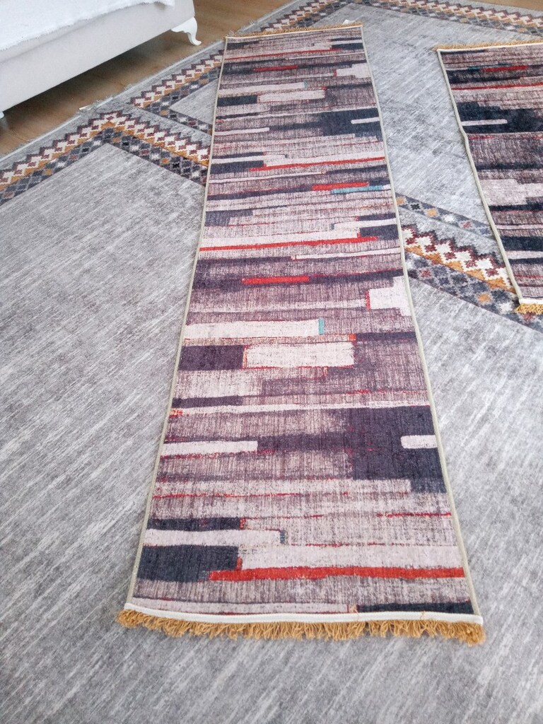 yatak odası koridor antre halısı hiç kullanılmamış - 5