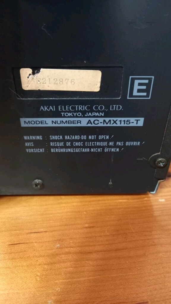 AKAI AC-MX115-T 2 katlı müzik seti amplifer - 17