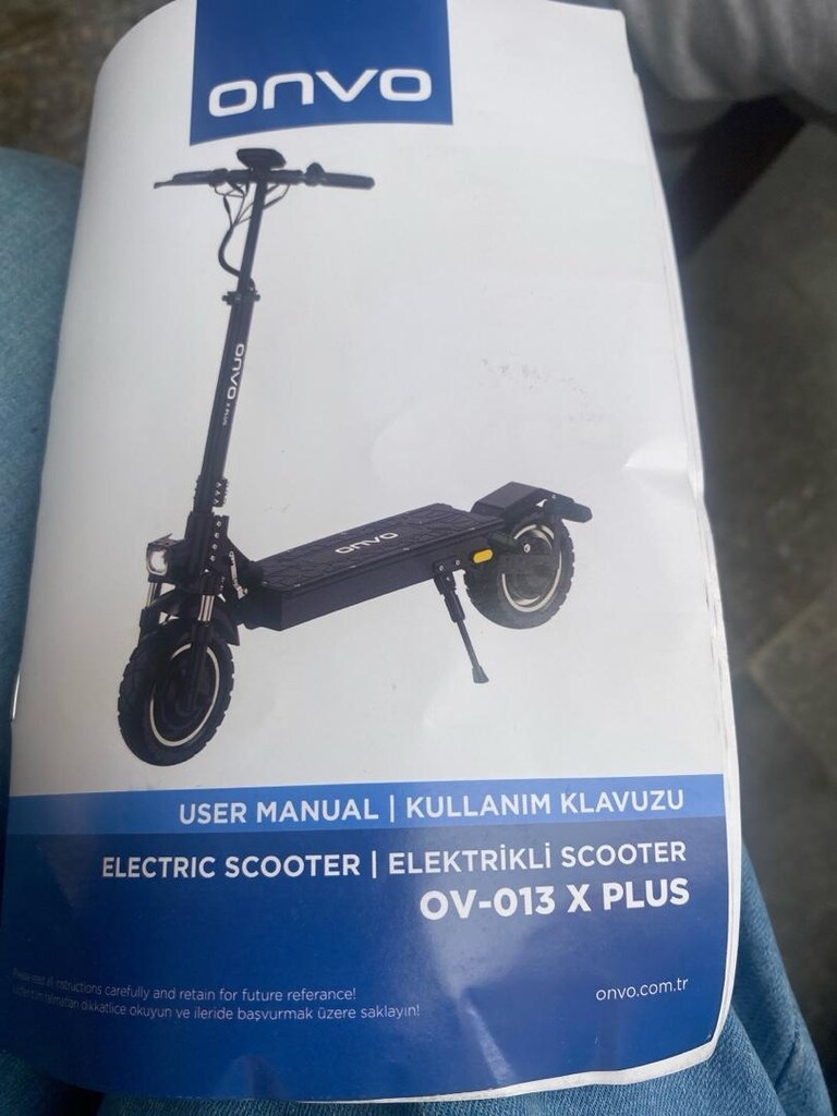 onvo elektrikli scooter - 5