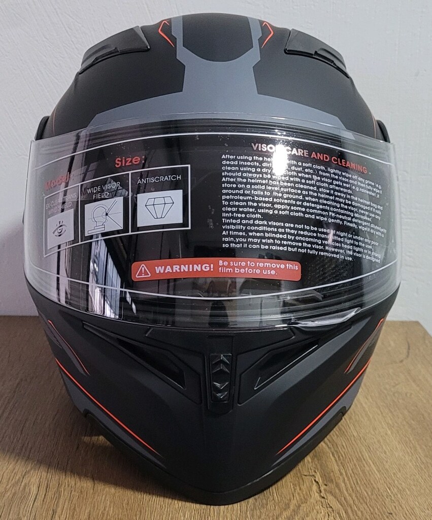 JİEKAİ 902 ÇENE AÇILIR GÜNEŞ VİZÖRLÜ KASK M VE XL BEDEN MEVCUT - 8