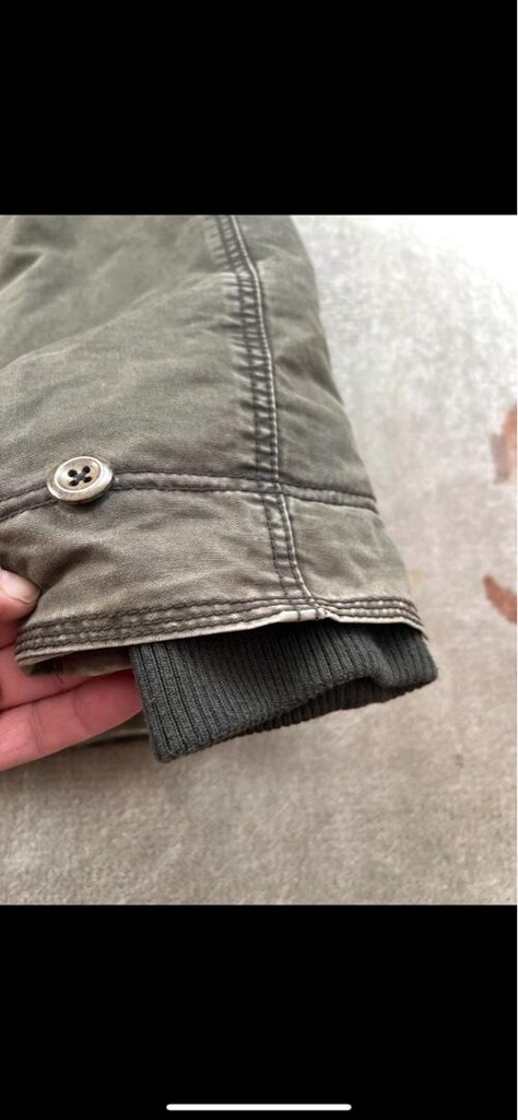 kaban mavi asker parka süper yeni gibi - 3