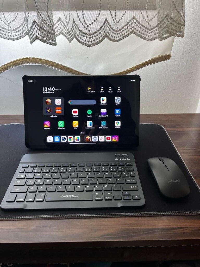 HONOR Pad X9a Tablet | Sıfır gibi | Garantili | Klavye + Mouse Dahil - 2