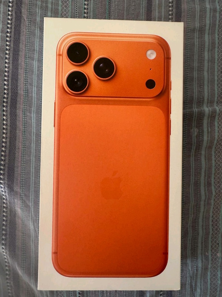 iPhone 17 pro Max 256 GB turuncu Türkiye garantili faturali