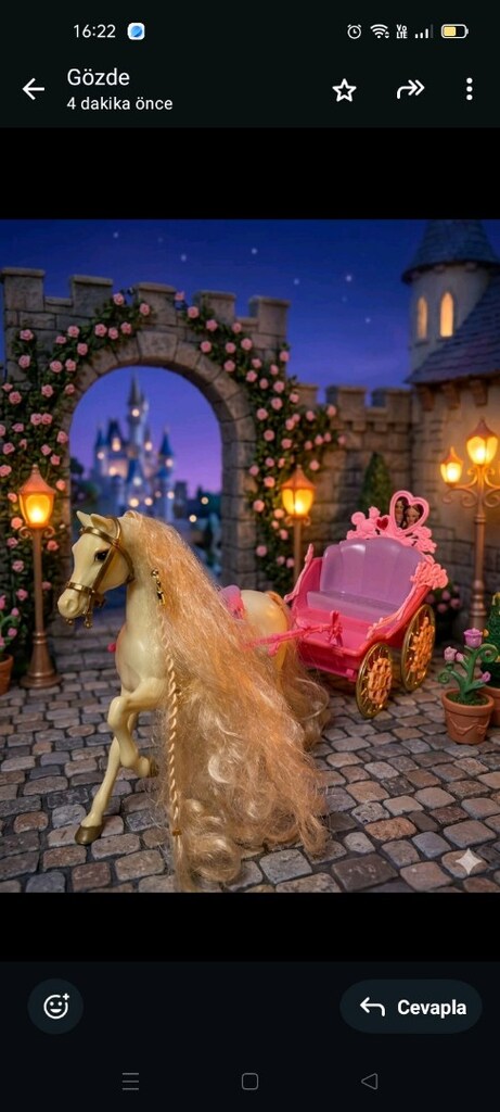 Barbie Rapunzel botticelli horse