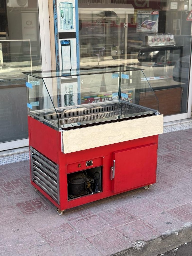 çiğ köfte tezgahı çiğ köfte dolabı endüstriyel soğutmalı dolap - 12
