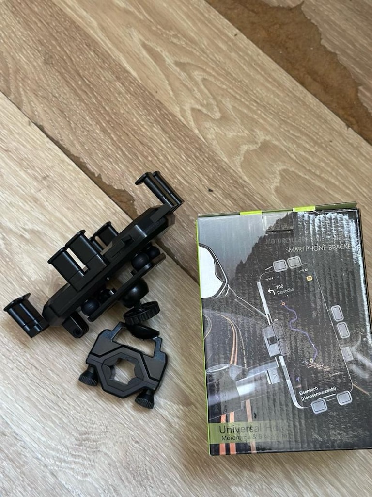 Motorsiklet Titreşim Önleyici Telefon Tutucu - 4