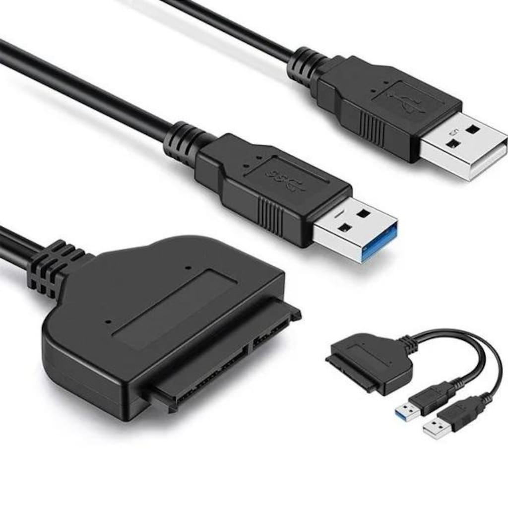 USB 3.0 To SATA 2.5/3.5 inc HDD SSD Harddisk Okuyucu Dönüştürücü - 3
