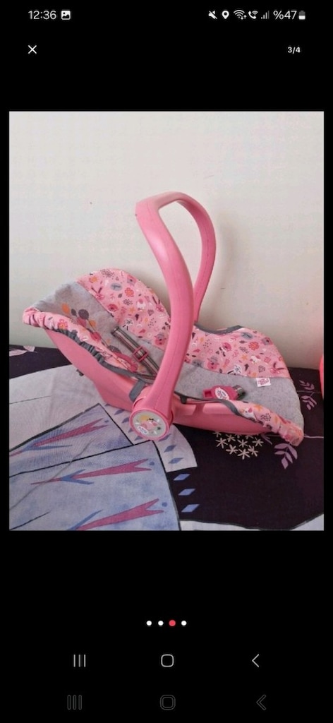 oyuncak bebek puset - 2