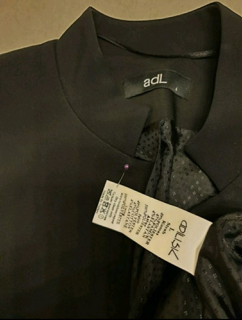 Adil Işık siyah ceket yeni/L - 5