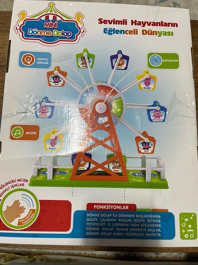 Vardem Dönme Dolap Sesli Işıklı Harekete Duyarlı - 6