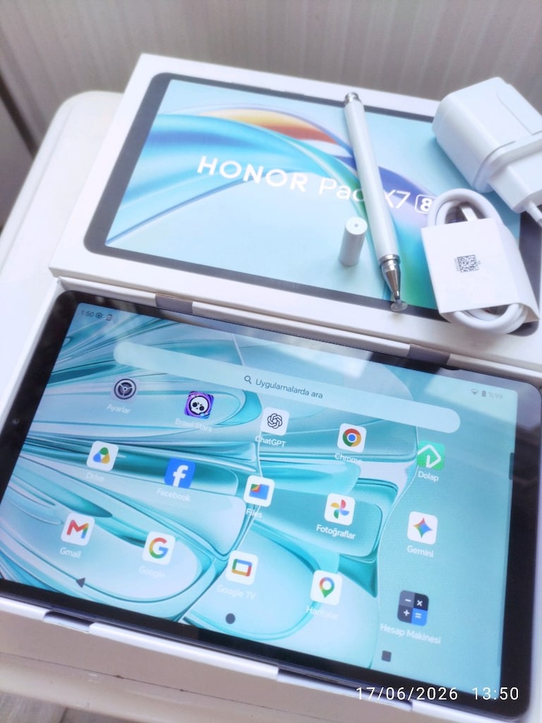 Honor PAD X7 138 GB TR Sorunsuz Temiz+FULL SET - 2