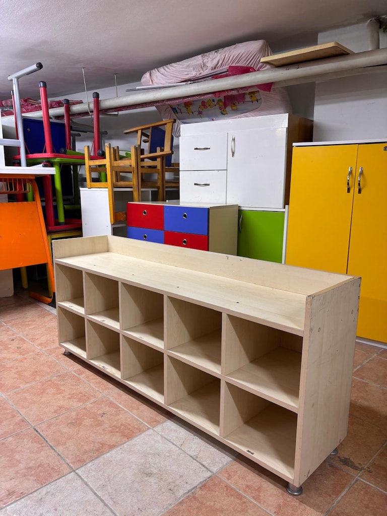 KLAS OFİS ÜSKÜDAR 10 GÖZLÜ AKÇAAĞAÇ RENK AYAKKABILIK 35x150x65 - 3