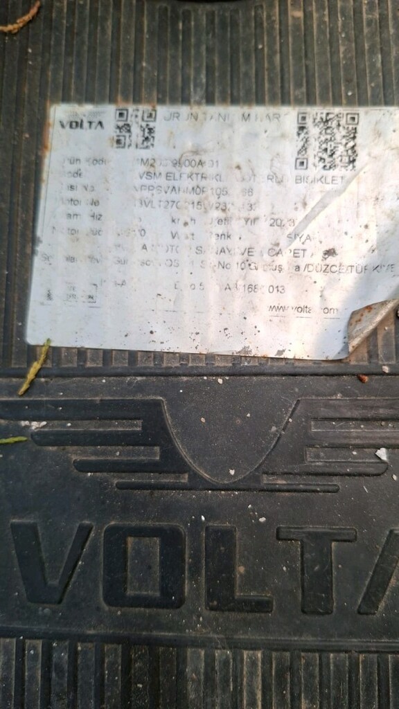 Volta elektirikli vsm bisiklet sıfır akülü - 5