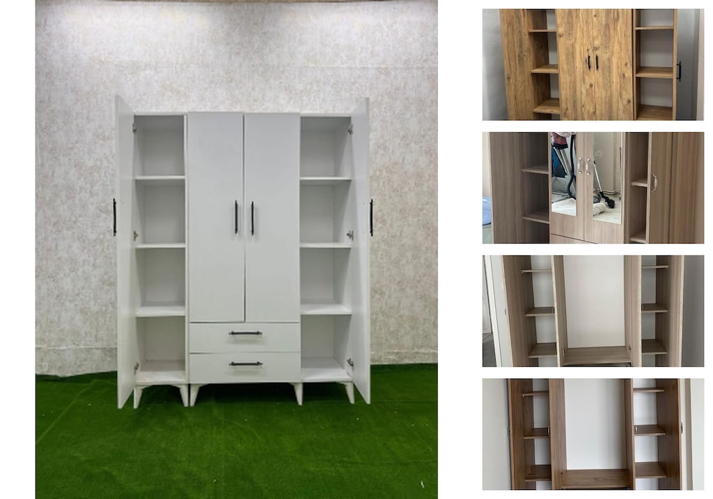 4 kapaklı elbise dolabı nombeblvzq - 3