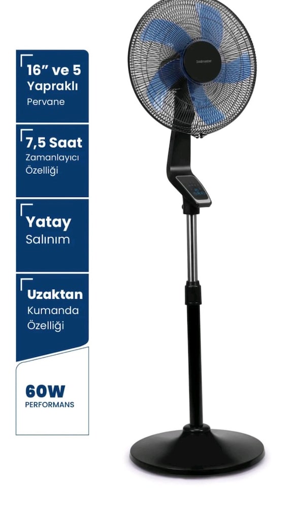 GoldMaster kumandalı vantilatör - 2
