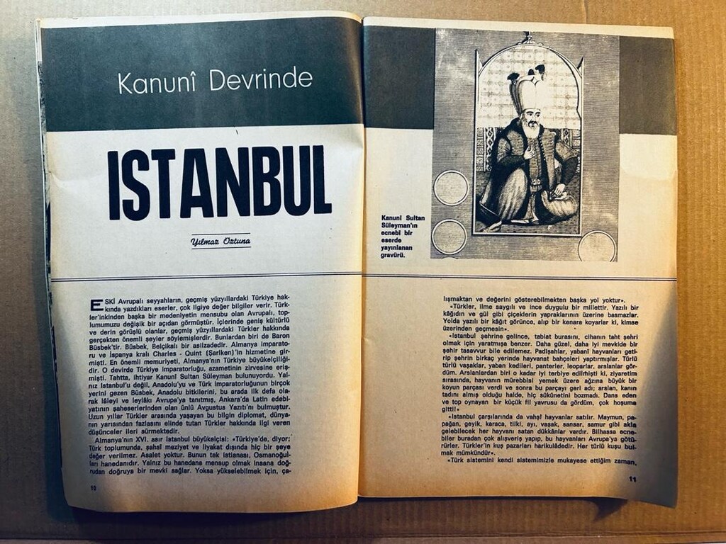 Hayat Tarih Dergi. Eylül 1972 . Yırtık, eksik sayfa yoktur. #hobi #kol - 5