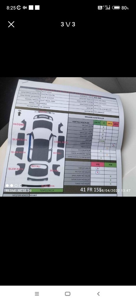 2005 seat Ibiza 223 km tek değişen - 9