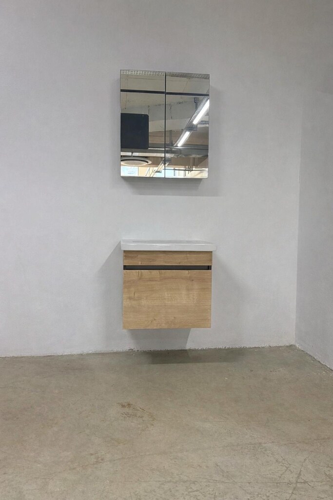 ASKA KUTA 60 CM ÇEKMECELİ BANYO DOLABI TAKIMI - 6