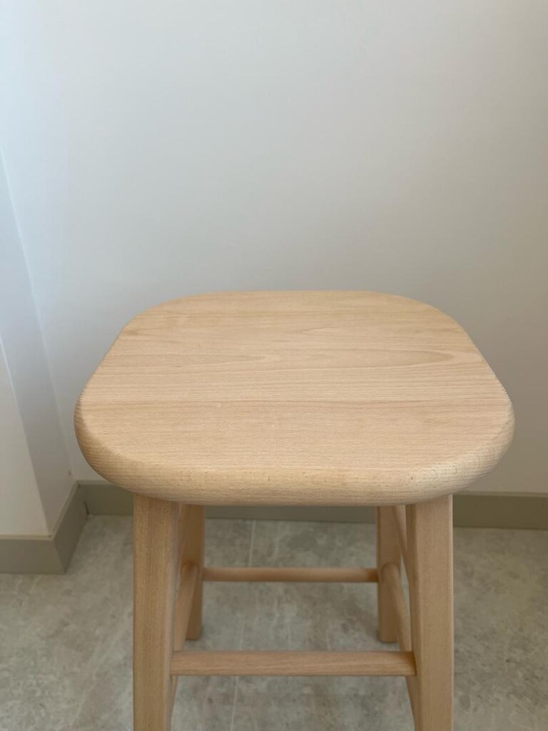 60 cm Ahşap Bar Taburesi - 3