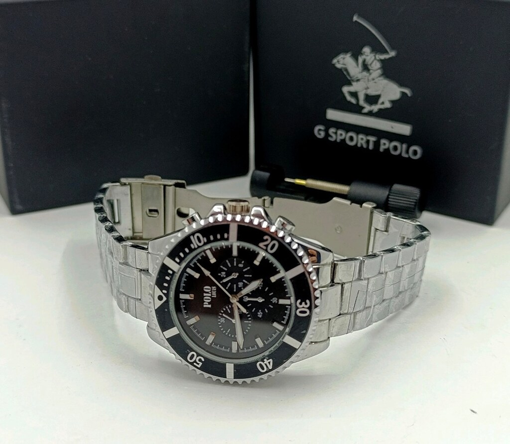 SIFIR KUTUSUNDA, G SPORT POLO (ÇELİK) KOL SAATİ - 4