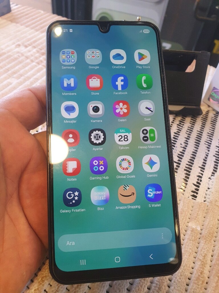 SAMSUNG GALAXİ A16 YURTİCİ 256GB GB SIFIR GIBI 8+8RM APARATLARI MEVCU