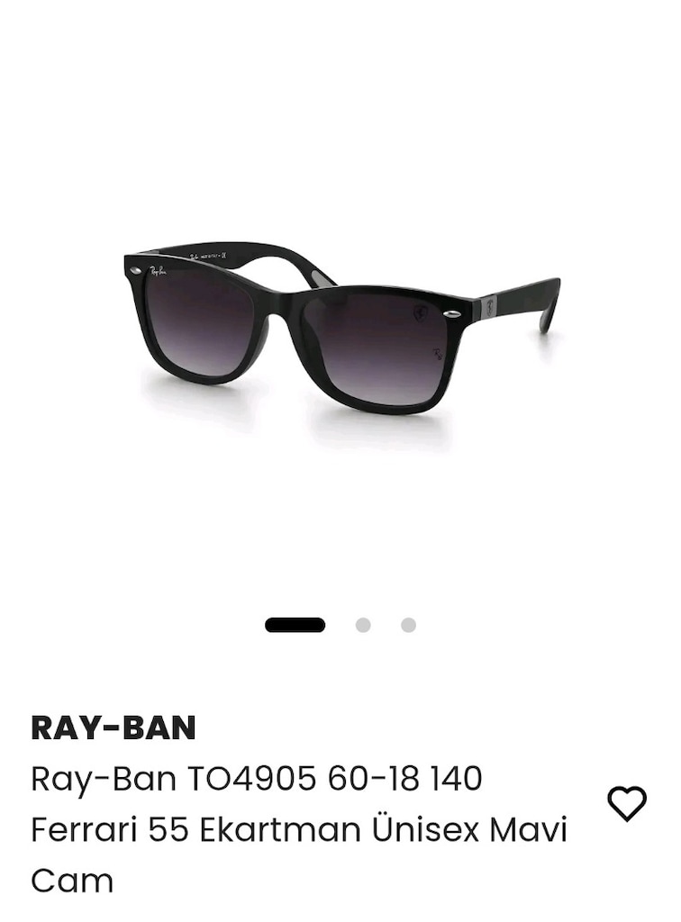 FIRSAT-Ray-Ban unisex Güneş Gözlüğü - 2
