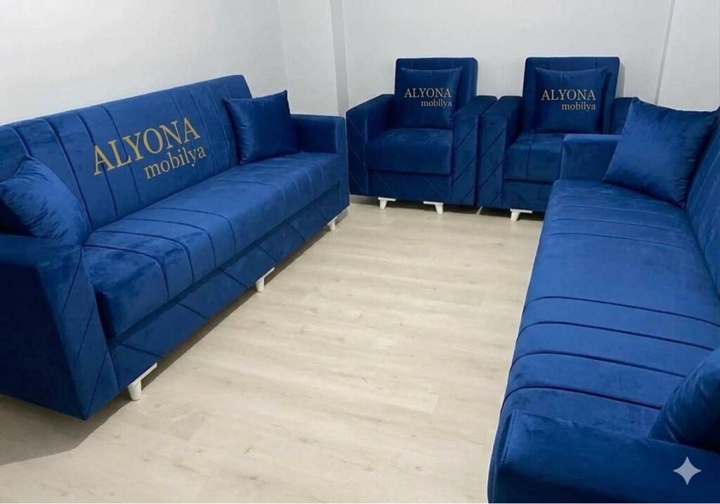 ALYONA MOBİLYA DAN YATAKLI BAZALI ÇEKYATLAR MAKSİ TAKIMLAR KAPIDA ÖDME - 7