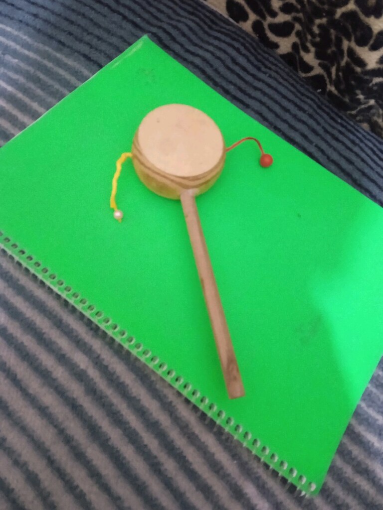 Ahşap mini el davulu