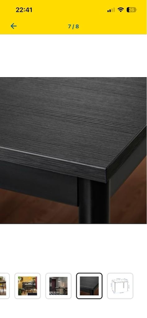 İkea - SANDSBERG mutfak masası, 4 adet sandalye, 110x67 cm ikea - 2