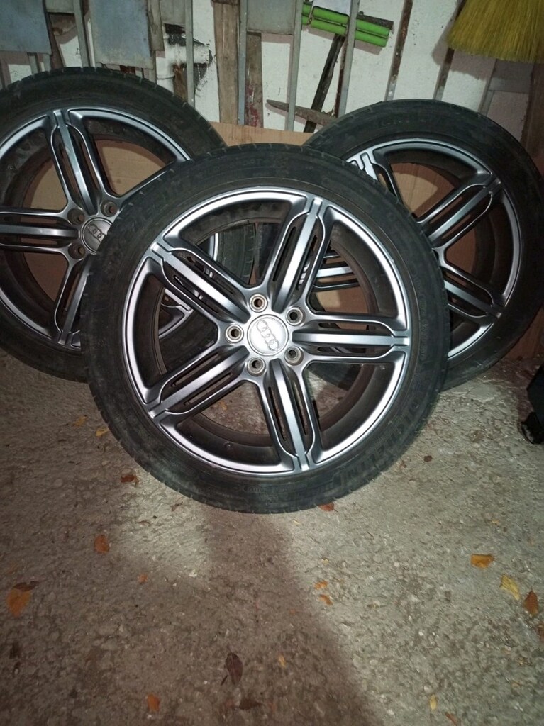 R17 Audi A4 alltrack allroad alloy jant çelik lastik 225/45 ZR 17 - 3