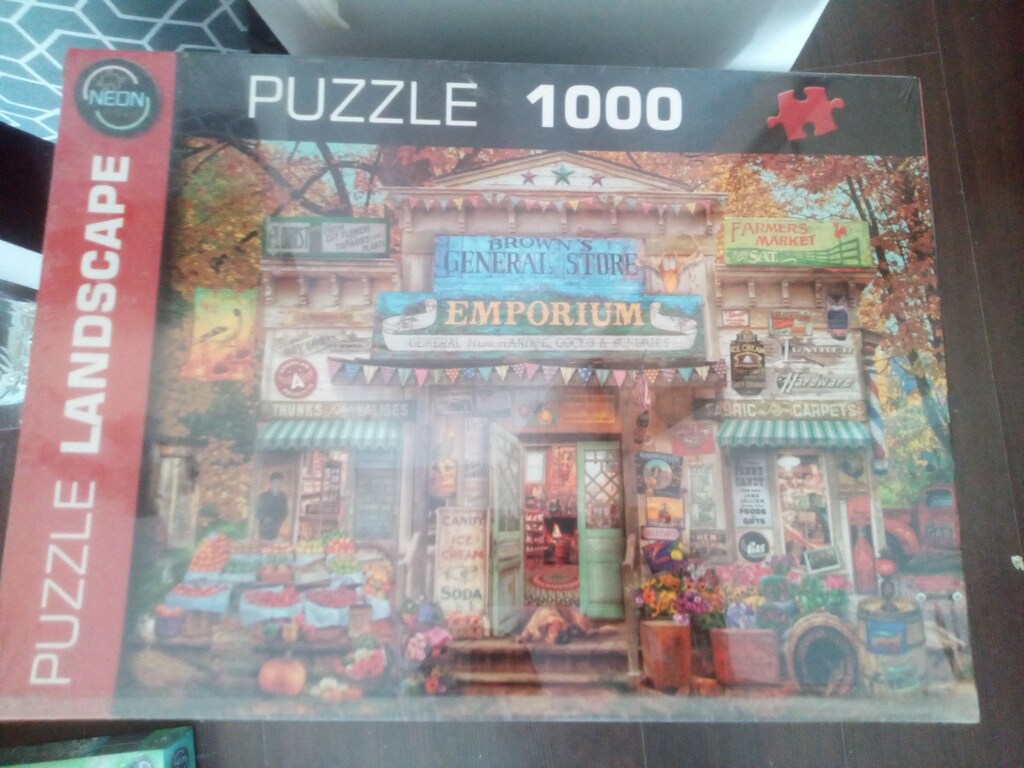 1000 parça puzzle sıfır ambalajında.. - 6