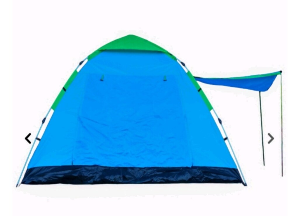 FreeCamp Inventor 4 Kişilik Otomatik Çadır-MAVİ-YEŞİL / SIFIR ÜRÜN - 2