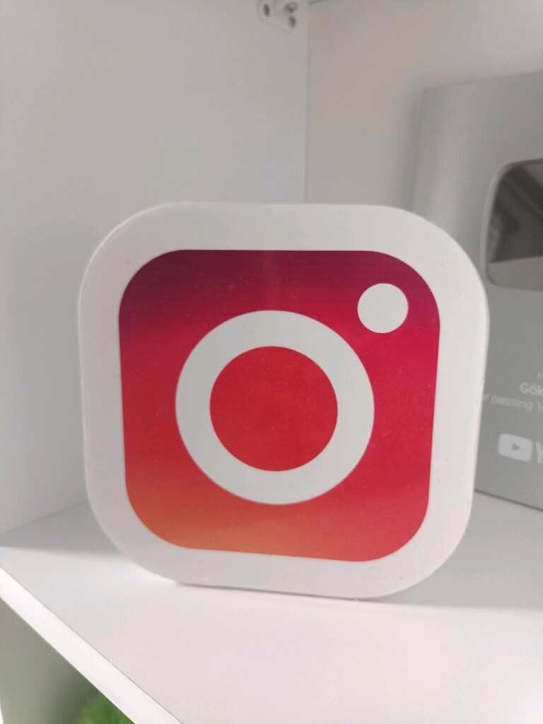 İnstagram logo led Lamba USB ile çalışır - 2