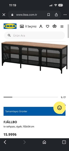 Ikea TV ünitesi