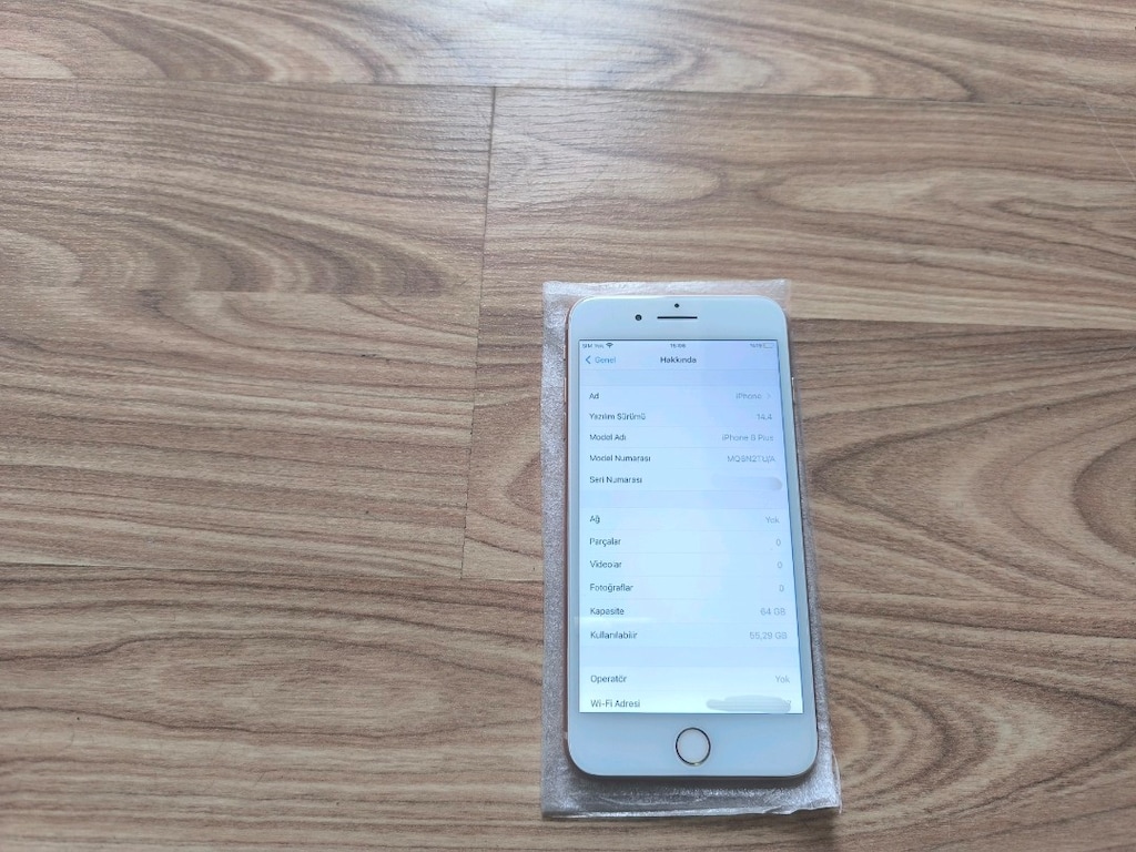 İPHONE 8 PLUS 64GB GOLD TR FUL KUTU TAKAS KAPİDA ODEME - 7