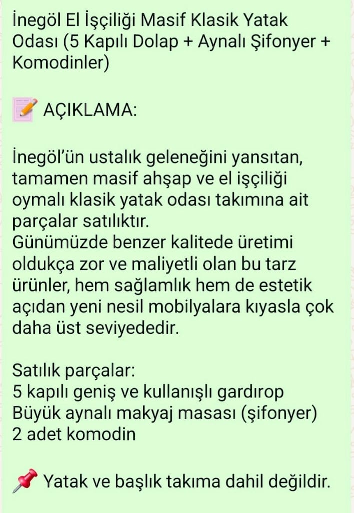 Yatak odası takımı - 8