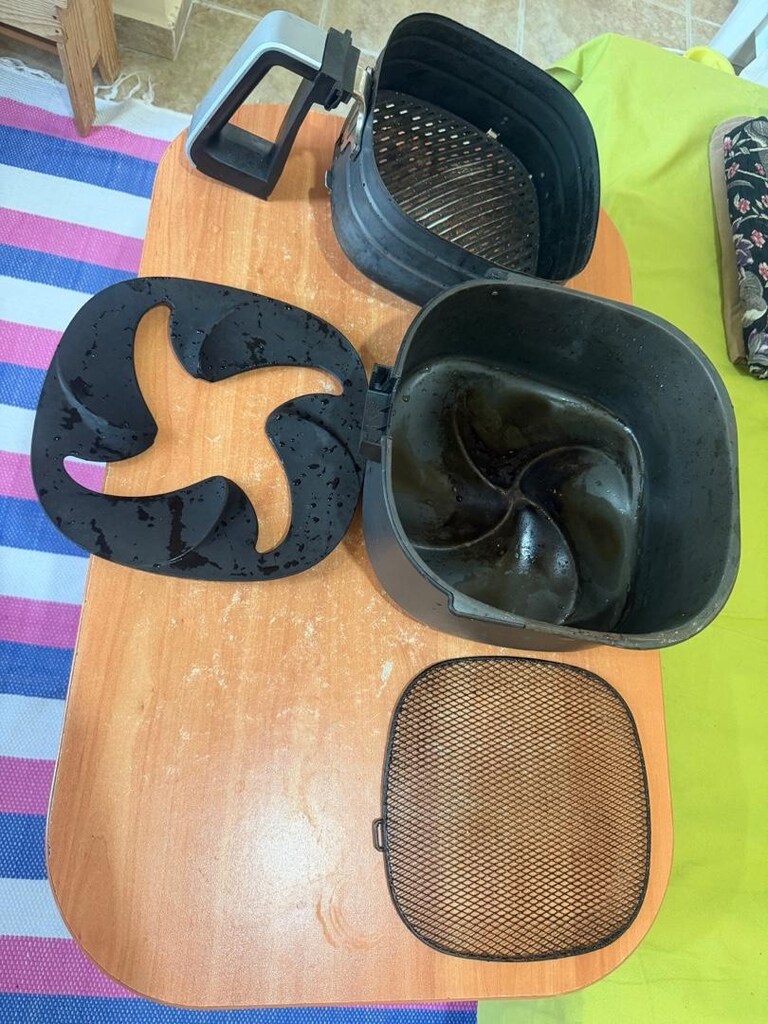 philips 9650/90 airfryer aksesuar - 2
