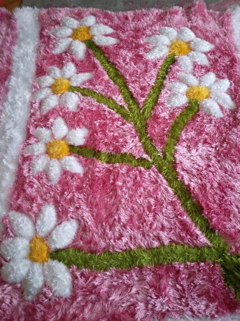 El örgüsü çift kişilik yatak örtüsü - 4